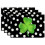 St. Patrick's Day Placemats Rustic Linen 4 Pcs 1