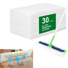 Dry Sweeping Cloths for Hardwood Floors 9.8x17.3 in 30 Pack