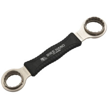 BIKE HAND 4 in 1 Axle Tool Bike Bike Repair Tool Bottom Bracket Access Tool Wrench Stainless Steel Axle Use Black