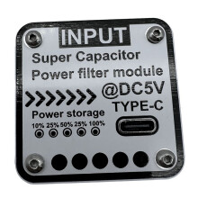 For Raspberry Pifara Capacitor Filter 5V Type C Input/Output Multifunctional Portable Convenient Power Filter