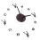 Frameless Acrylic Wall Clock – 10cm DIY Silent Clock 4
