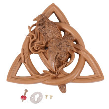Norreno Dei  Intaglio  Norreno Rune Resina Appeso un Parete Decor Giardino Cortile Decorazione Statue Porta Appeso Pendente
