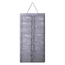 Glasses Organizer Sunglasses Organizer Storage Hanging Bag Sunglasses Eyeglasses Display Wall Mount Organizer Grey