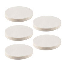 500PCS Round Coffee Filter Paper for Espresso Coffee Maker for Dripper Coffee Filters Tools Moka Pot Paper Filter, 60mm