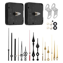 Clock Mechanism Kit Battery Powered,Quartz Clock Movement Replacement,Wall Clock Parts Motor Replacement DIY Repair Part