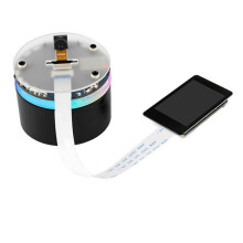 Waveshare Placa de Desenvolvimento de Alto-Falante Inteligente ESP32-S3 para Deepseek Xiaozhi AI com LCD Externo e Câmera com Redução de Ruído de