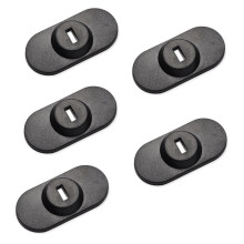 5-Teiliges Schlossloch Laptop Schlossloch Laptop Tablets Anti-Diebstahl-Schlossloch für Laptop für Tablets Sicherheitsschloss Basisteile