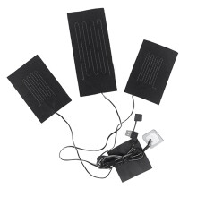 USB-WäRmepaste Pads Schnell Aufheizende Kohlefaser-Heizmatte Sicheres Heizkissen für Weste One Drag Three Heizkissen