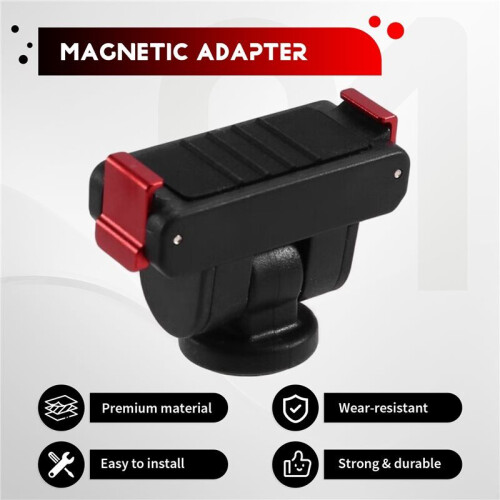 for  OSMO 360 Magnetic Adapter Quick-Release Plate Universal Adapter Port for  Action 5 Pro Camera Accessories 1