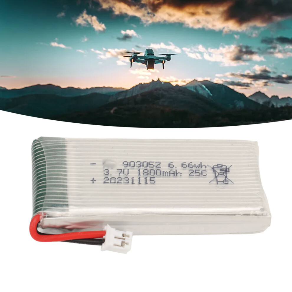 903052 3.7V 1800Mah 25C Lipo Battery For Drone With Ph2.0 Plug 6951393375579