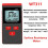 Portable Surface Resistance Meter WT311 Handheld LED Display Resistance Test High Accuracy Resistance Measuring 3