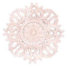 Wood Embossed Pillars Carved Decal Corner Onlay Post Shape Applique Frame Door Furniture Wall Unpainted Home Decoration