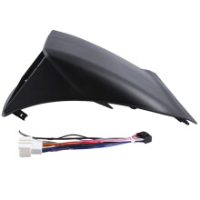 Maschera per Autoradio da 9 Pollici per Pajero Sport L200 Triton 2008-2016 Cornice Cruscotto 2 Din Pannello DVD