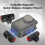 Magnetic Adapter Mount for  Osmo Action 5 Pro 4 3 Foldable Quick Release Mount Base Camera Tripod Adapter Mount 4