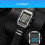 Rectangular Digital Sports Watch Waterproof Luminous Large Screen Black 8