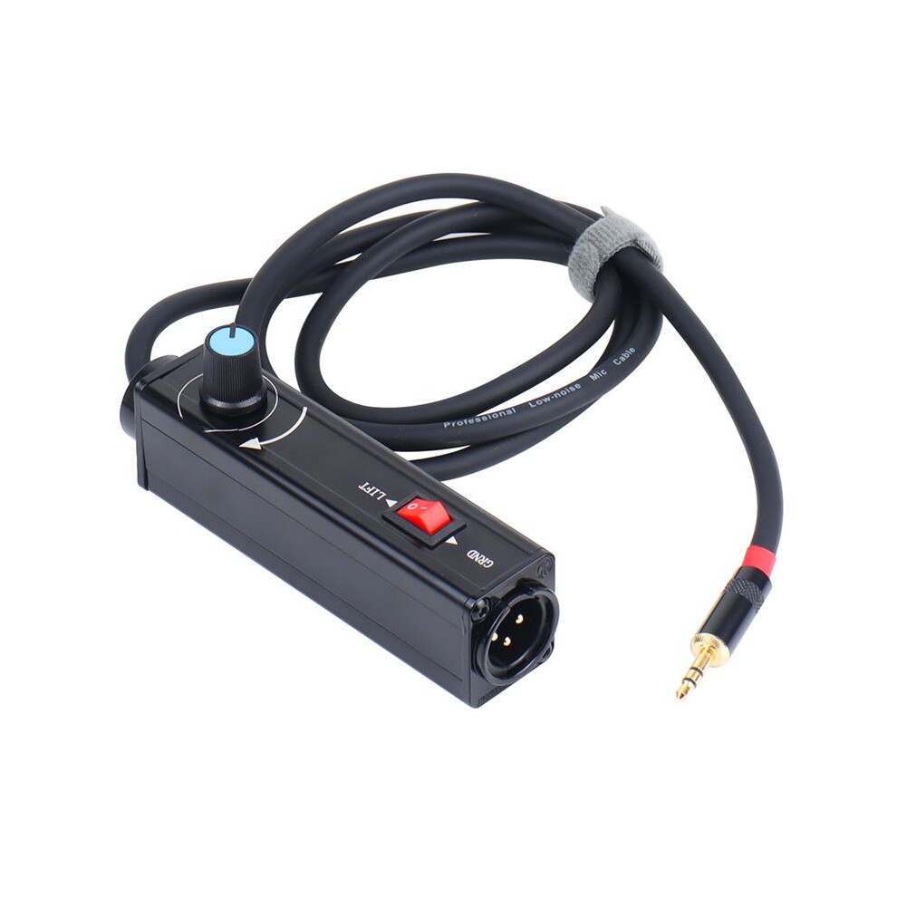 3.5 To Xlr Audio Isolator Converter Notebook To Mixer Control Volume Noise Reduction 3.5 To Balance 4713108576068