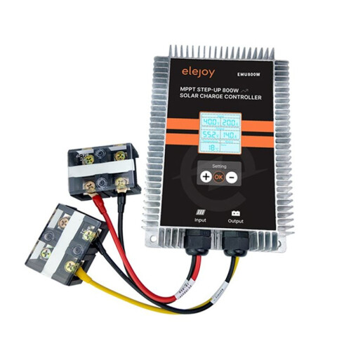 Elejoy  MPPT Solar Controller 24V36V48V60V72V Universal 800W Step /Down Voltage Auto Universal Photovoltaic Controller