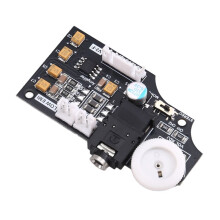 Dual Channel Volume Audio Board for Game Gear Using ELNA Audio Capacitors, Max Double Volume Black