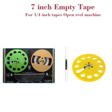 7inch Empty Tape Reel to Reel for Open Reel Tape Recorder with 1/4 Tape Diameter for TEAC/ReVox Studer B