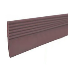 (Brown) PVC Door Draft Stopper, 1m, Waterproof & Soundproof