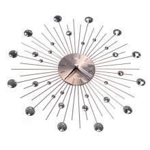 Star Sky Wall Clock Decor 50cm Rose Gold Silent 1AA Battery
