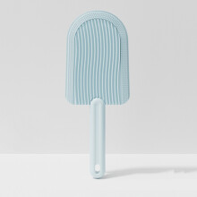 (Popsicle double-sided wiper [Sky-Blue] style) Ice Cream Shaped Pet Grooming Brush for Small Animals