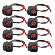 EV6 EV14 Brandstofinjector Connector Pigtail Kabelboom voor Suburban voor Mustang voor MKS 5013995AA, 8 STKS