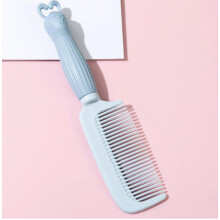 (Blue) Anti-Static Curling Comb for Thick Wavy Hair