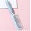 (Blue) Anti-Static Curling Comb for Thick Wavy Hair 1