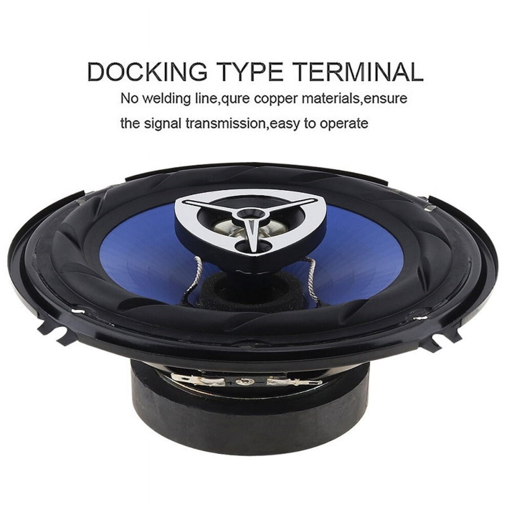 Car HiFi coaxial speaker 6.5 inch 500W 2 pcs-image-OPC-PW9XRCJ-NEW