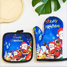 Insulation Kitchen Oven Glove High Temp Resistance 2 PCS