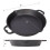 Pre-coated Cast Iron Frying Pan Flat Bottom Dual Handles 12 1