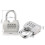 Metal Gym Locker Door Password Padlock 5