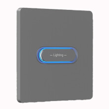 Tuya Zigbee Intelligent Knappbrytare Dubbelstyrd Multistyrd Hem Tid Röststyrd Fjärrbrytare 1-Gängs