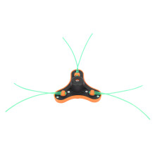 Universal ABS Grass Cutter Trimmer Head M10x1.25 Left Hand Thread, 13cm