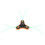 Universal ABS Grass Cutter Trimmer Head M10x1.25 Left Hand Thread, 13cm 1