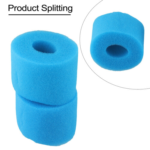 2pcs Washable Foam Hot Tub Replacement Filter For Inflatable Hot Tubs Replace 2