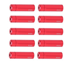 10 Aluminium Bike Gear Cable Ferrules 4mm ID