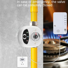 WIFI Valve Controller APP Remote Control Water Shutoff Wireless Automated Valve for EWeLink UK Plug DN20