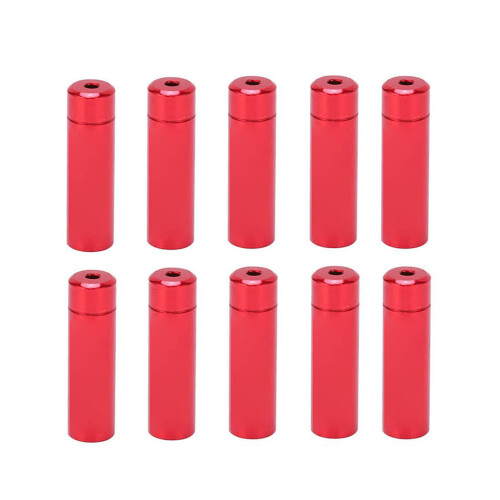 10 x 4mm Bicycle Gear Cable Ferrules Aluminium