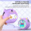 Cute Silicone Case Protective Skin Sleeve Anti-Fall Silicone Protective Case for Punirunes Virtual Electronic Pet 2