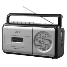 Portable Cassette Tape Player Recorder,Boombox AM/FM Radio Stereo and MP3 Player Recorder for Home Outdoor,US Plug