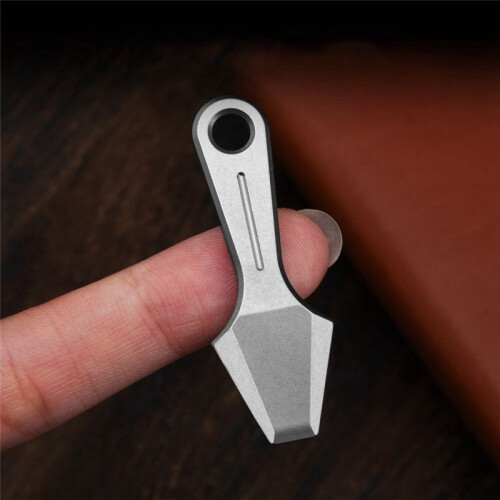 Titanium EDC Pry Bar  Titanium Alloy  Keychain Pendant EDC Tool Camping Accessory 1