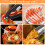 4PCS Crab Crackers and Tools Portable Seafood Crackers and Tools Multifunctional Crab Leg Crackers Tool Kit 6