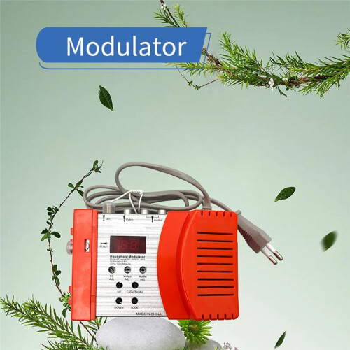 Digital RF Modulator for PAL NTSC Format HD Multimedia Interface and AV to RF Converter for Home TV EU Plug 1