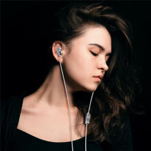 K20 K Song Sound Card Earphones in-Ear Ear Return Adjustment Live Headset 20-20KHZ TYPE-C 1.2m HD Noise Reduction White