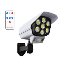 1PCS Outdoor Solar Ligths 77Led PIR Motion Sensor Lamp Simulation Camera Solar Wall Light Waterproof Garden Decor Lights