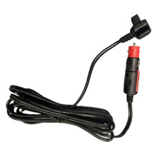 12-24V Förlängningskabel för Bilkylskåpsvärmare 3,5 M Strömkabel för Bilkylskåp 18 AWG Strömkabel för Bilkylskåp
