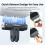 AMAGISN Quick Release Magnetic Adapter for  Osmo 360 Action 5 PRO / 4 / 3 Camera Foldable Quick-Release Plate Accessories 1