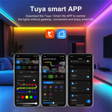 GLEDOPTO Tuya SPI Pixel LED Controller RGBCCT RGBW RGB Dynamic Light Sync with for Life, Assistant,Alexa ZigBee-206P